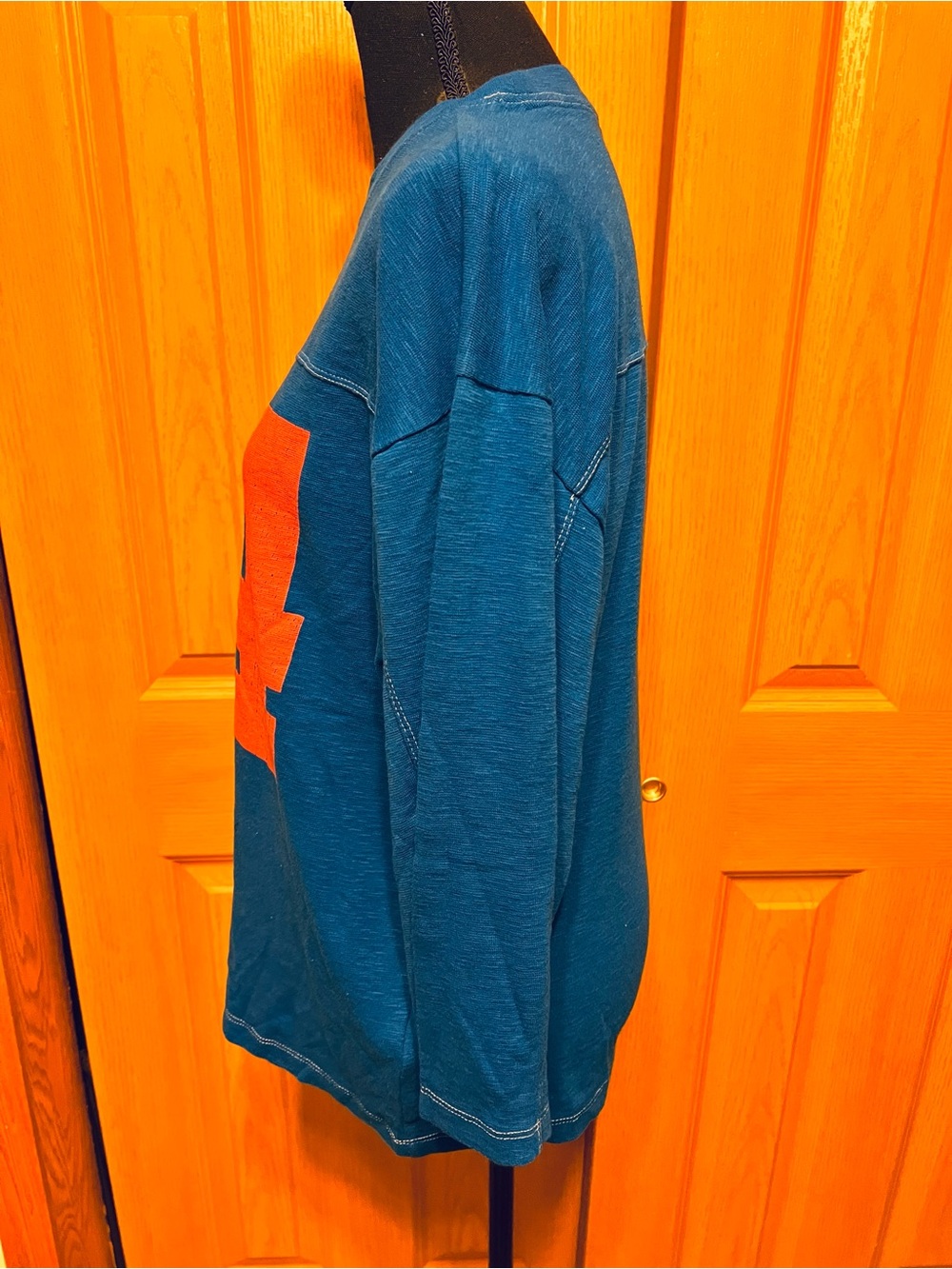 PILCRO 3/4 Sleeve Varsity Tee** - Picture 5 of 7